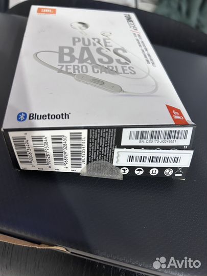 Беспроводные наушники jbl tune 205bt