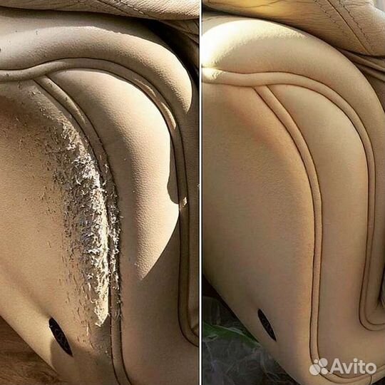 Реставрация,ремонт кожаной мебели