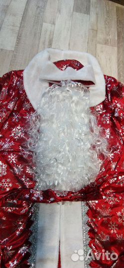 Прокат костюм деда Мороза