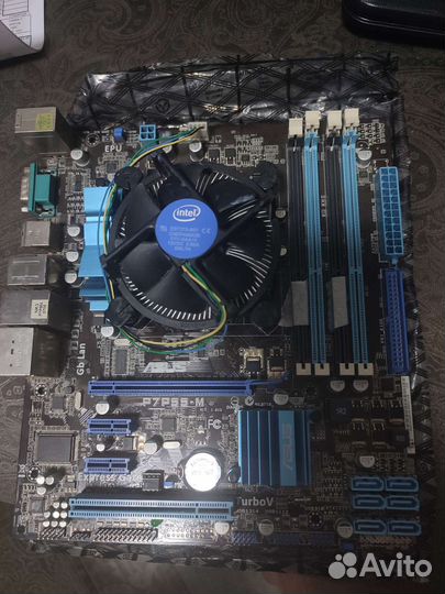 Материнская плата с процессором intel core i7