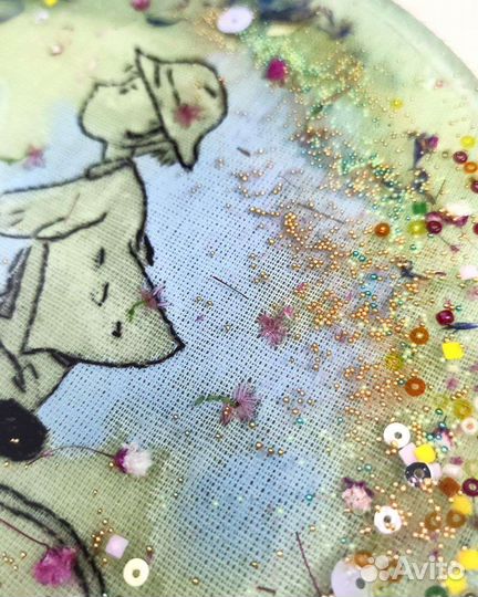 Вышивка в смоле 