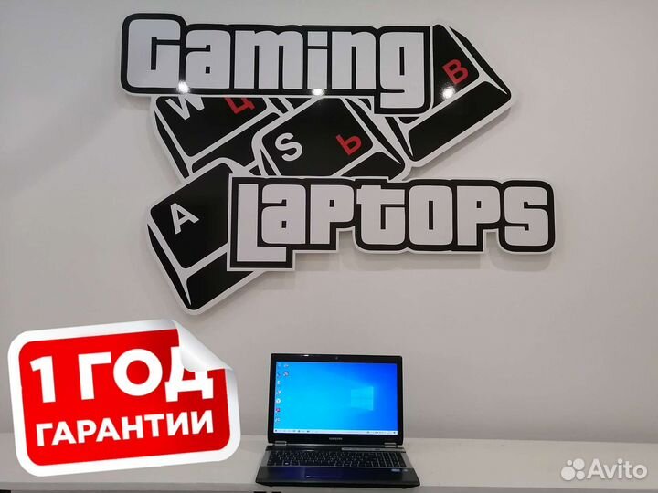 Мощный ноутбук Samsung i5/GT540M/8GB/SSD