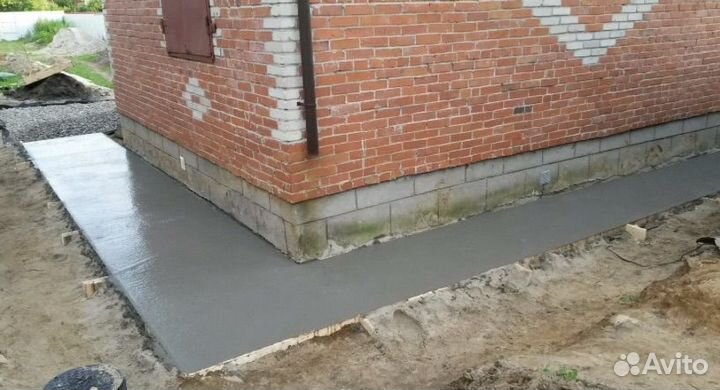 Отмоска вокруг дома под ключ