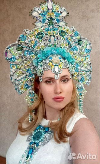 Кокошник + колье 