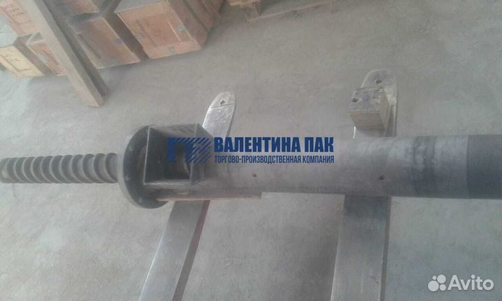 Шнековая пара 120 мм для гранулятора (2-ой каскад)