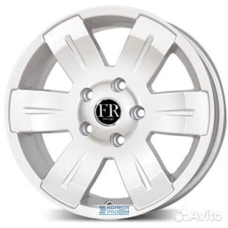 Replica FR VV105 7x16 5*120 ET40 DIA65.1 Silver Литой