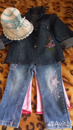 Вещи пакетом для девочки 98 104