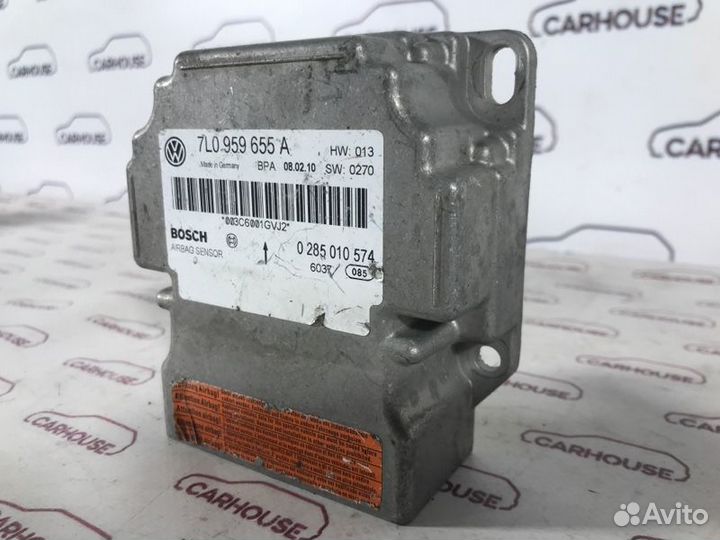 Блок управления аирбаг Volkswagen Touareg