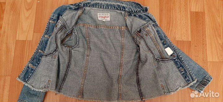 Джинсовая детская куртка Gloria Jeans для девочек