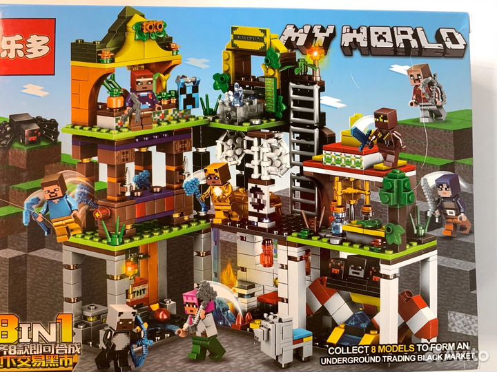 Конструктор майнкрафт