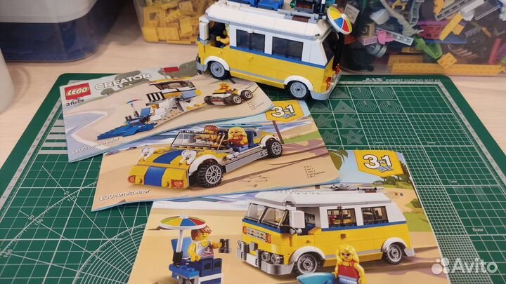 Конструктор lego Creator 31079 Фургон сёрферов
