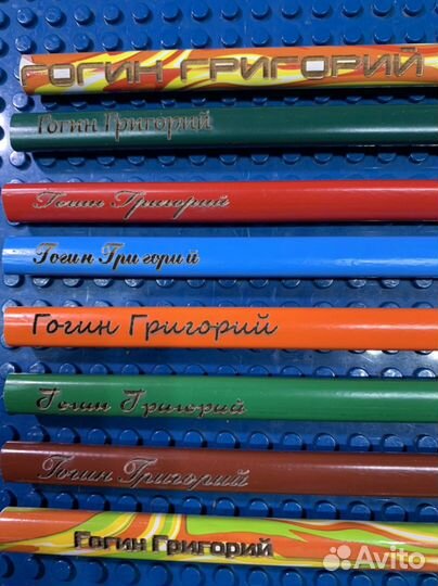 Гравировка деревянных карандашей, флешек, брелков