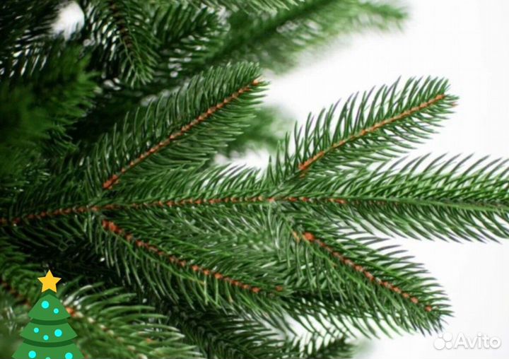 Новогодняя ель литая 2,1 м, premium