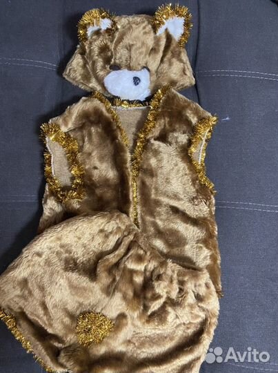 Мишка, новогодний костюм мишки