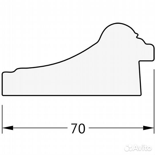 Зеркало Evoform Exclusive 143х58 BY 3537 с фацето