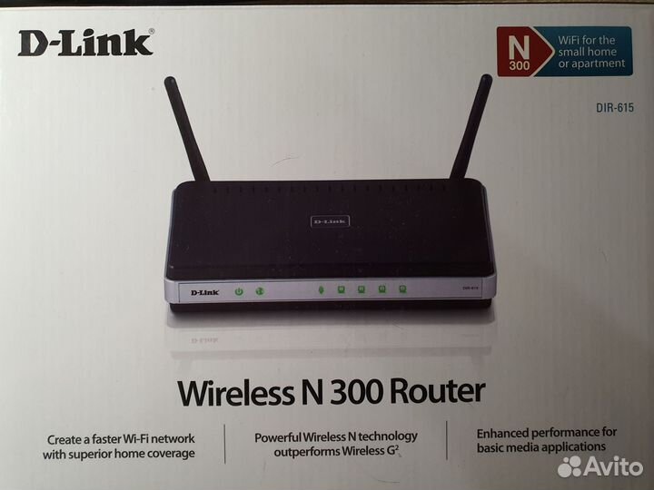 WiFi роутер D-Link DIR-615