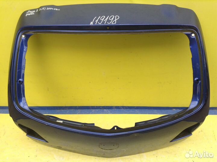 Mazda 3 хетчбек дверь крышка багажника