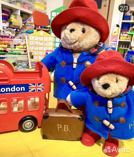 Мишка Паддингтон из Англии 35 см Paddington Teddy
