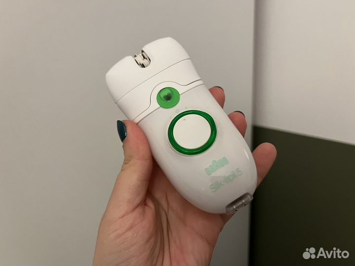 Эпилятор Braun silk epil 5 зеленый 5340