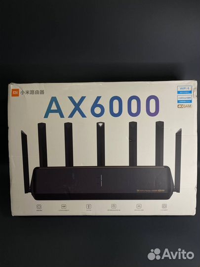 Wi-Fi роутер Xiaomi Mi AIoT AX6000 CN