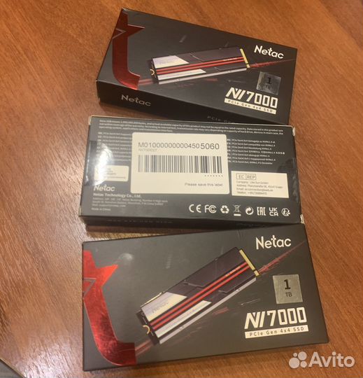 Netac NV 7000 PCIe 4x4 SSD 1 Tb