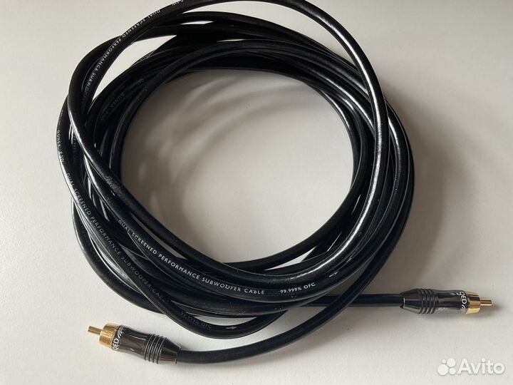 QED dual screened performance Subwoofer (6,2м)