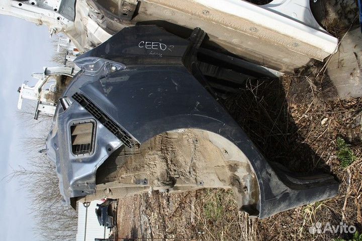 Кузов- Задняя часть KIA ceed II 2012-2018