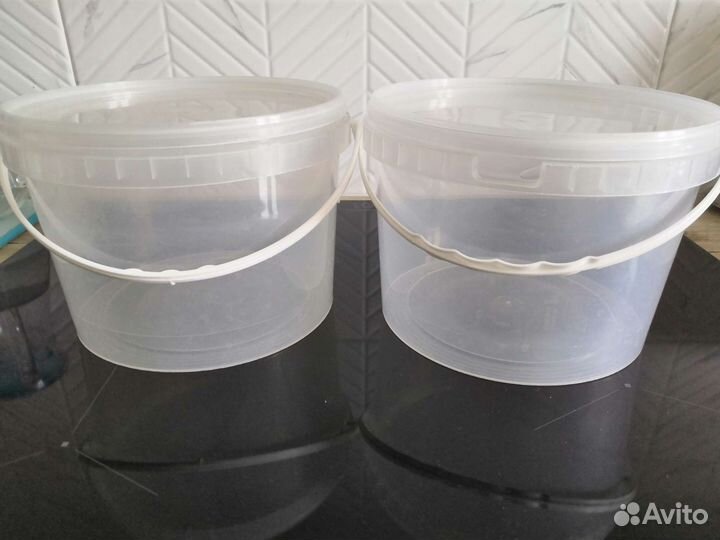 Пластиковое ведро пищевое