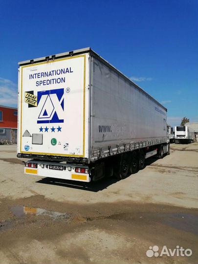 Полуприцеп шторный Krone SDP27, 2011