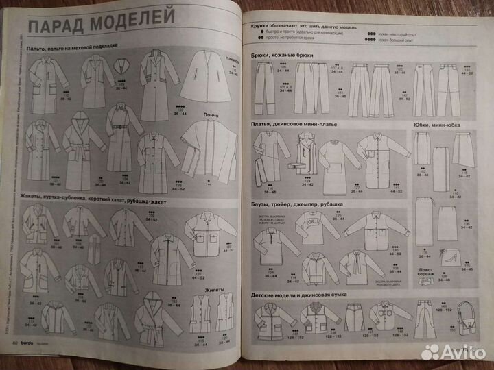 Журнал Бурда 11/2013, 2011, 3/2018, 9/2002, 1/2011