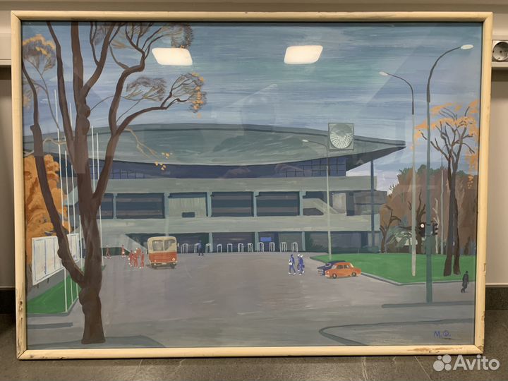 Картины темпера спорт реализм советского периода