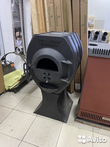 Печь отопительная bulik 100 plus стекло