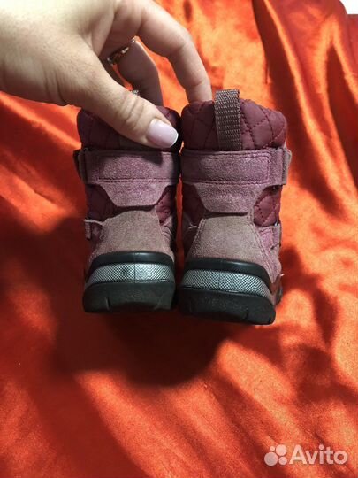 Сапожки ecco gortex 22 размер