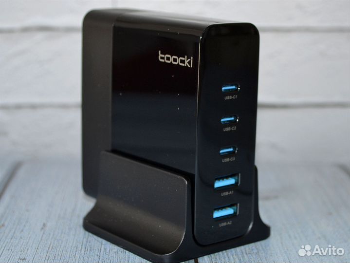 Зарядное устройство Toocki быстрая зарядка, 140 Вт