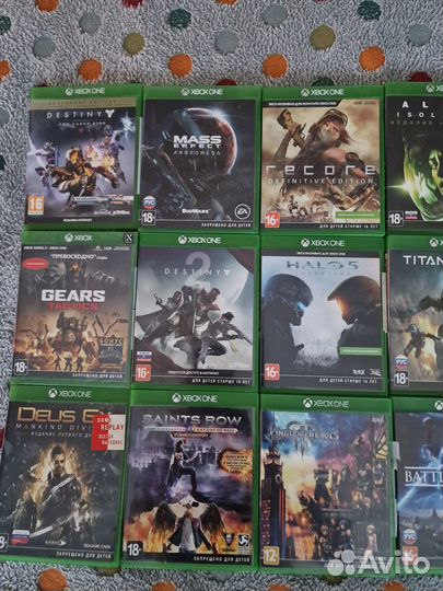 Игры xbox one.Диски в отличном состоянии