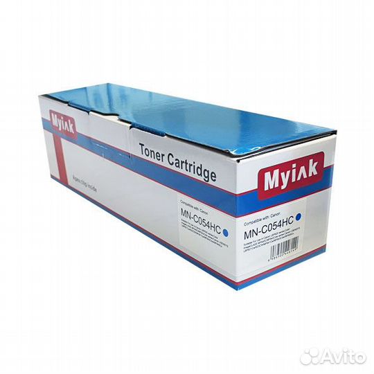 Картридж для canon LBP-621/623, MF641/643/645 Cartridge 054HC син (2,3K) MyInk