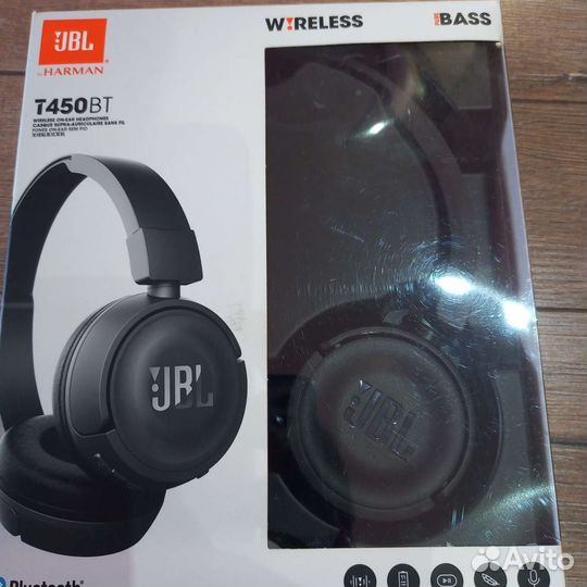 Беспроводные наушники jbl t450bt