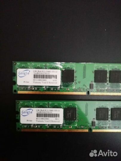 Оперативная память DDR2 по 1GB