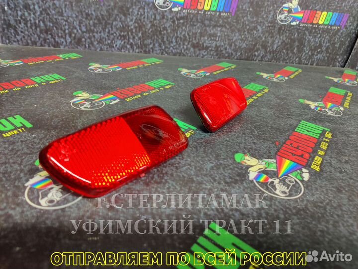 Катафот зад. бампера левый Калина 1117-1119-2171