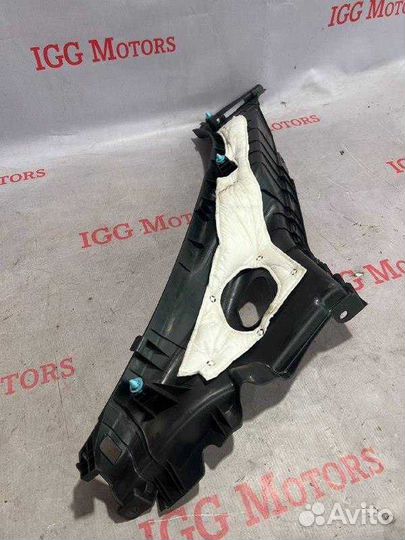 Обшивка стойки зад лев hyundai solaris (2010)