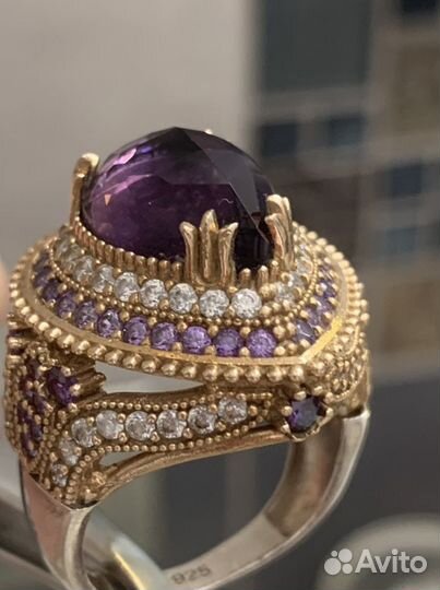 Серебряное кольцо