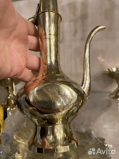 Кувшин латунь
