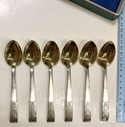 Ложки чайные серебро 916 Таллин, СССР