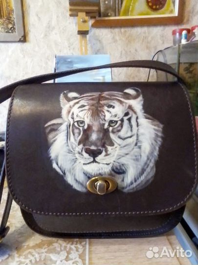 Живопись на заказ. Изделия из кожи и портреты