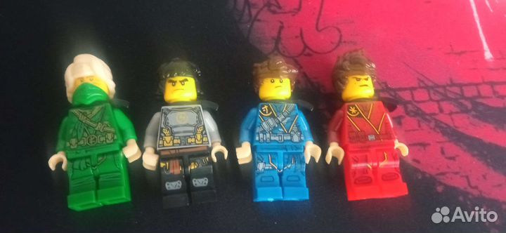 Lego ninjago минифигурки аналог