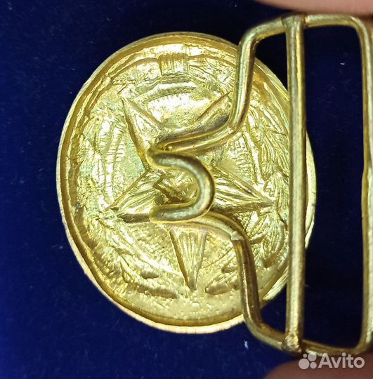 Пряжка для парадного ремня вс СССР