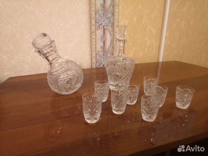 Штофы и графины СССР