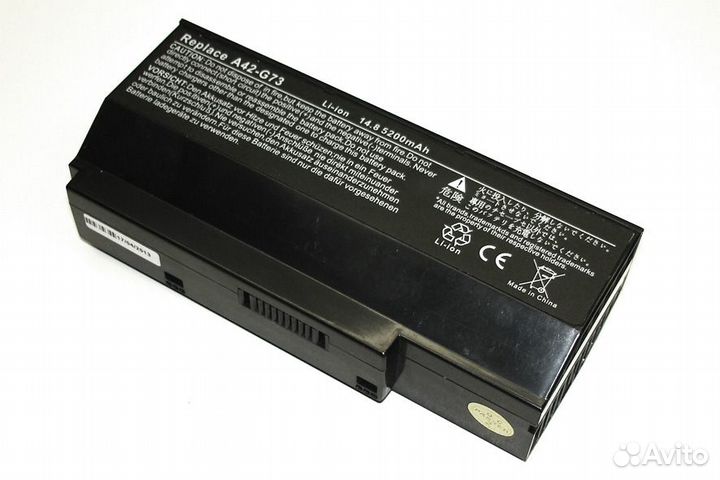 A42-G73 Asus G53, G53J, G53S, G73 5200mAh черный