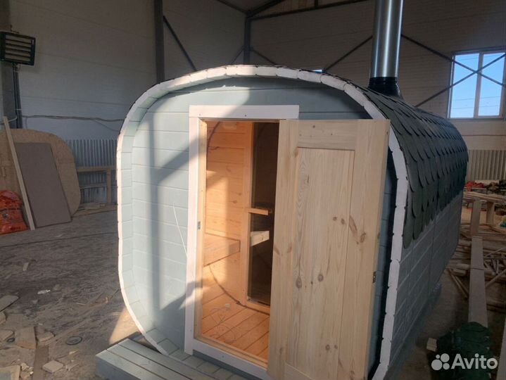 Бани-бочки квадро в наличии