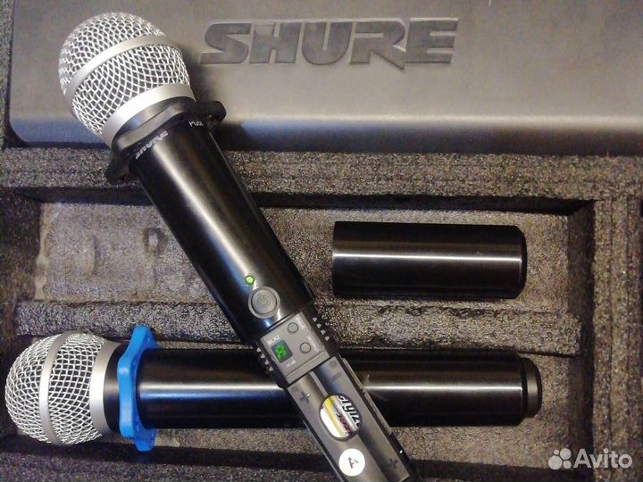 Радио микрофоны shure blx288-pg58